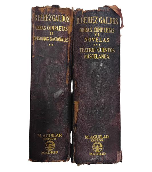 Obras completas (tomos 2 ** y 6 ***) - Benito Pérez Galdós