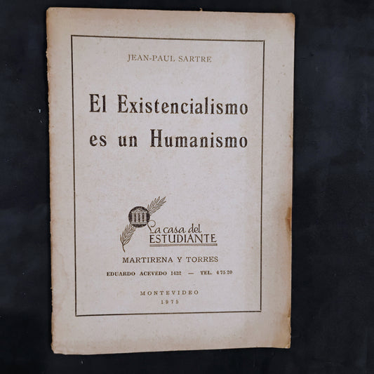 El Existencialismo es un Humanismo - Jean Paul Sartre