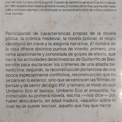 El nombre de la rosa - Umberto Eco