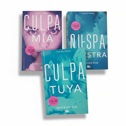 Trilogía Culpables (Culpa mía, Culpa tuya, Culpa nuestra) – Mercedes Ron