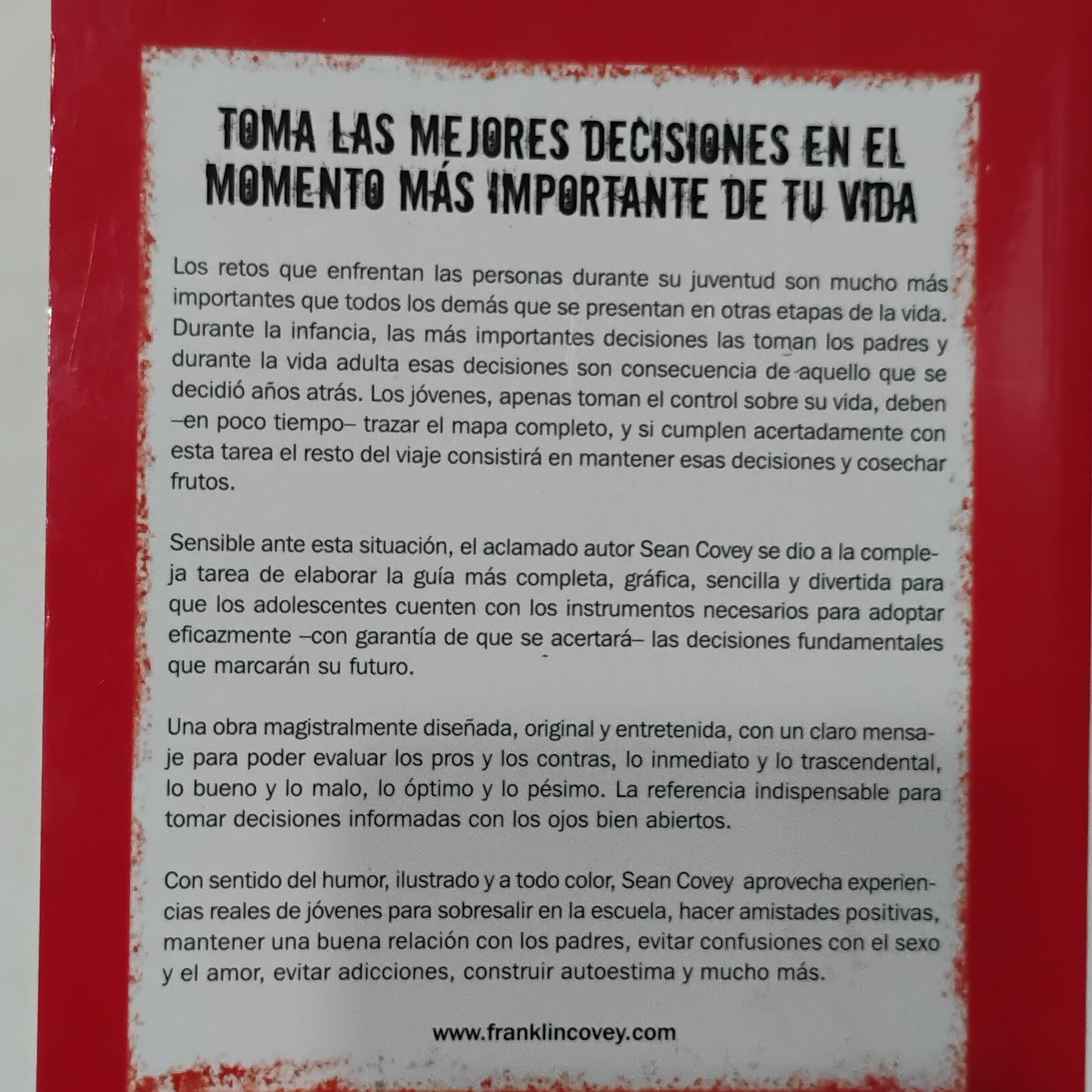 Las 6 decisiones más importantes de tu vida - Sean Covey