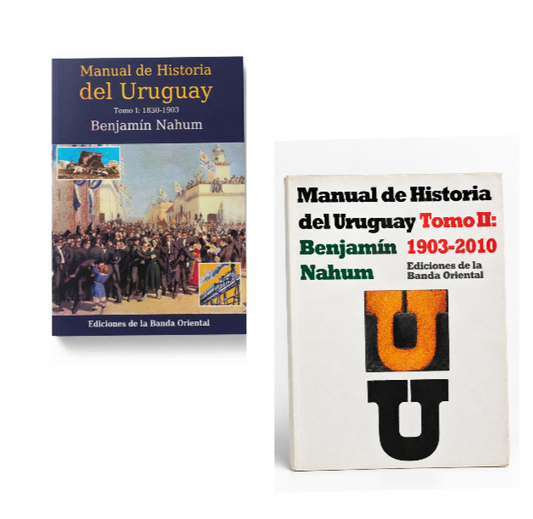Manual de Historia del Uruguay (Tomos I y II) – Benjamín Nahum