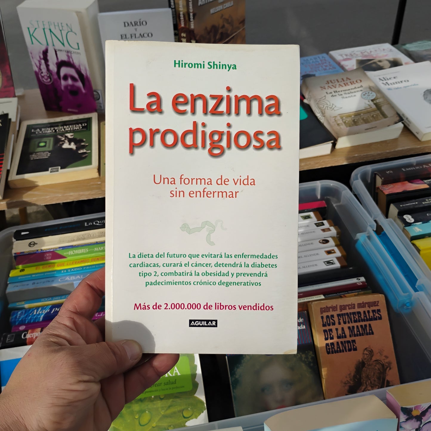 La enzima prodigiosa. Una forma de vida sin enfermar - Hiromi Shinya