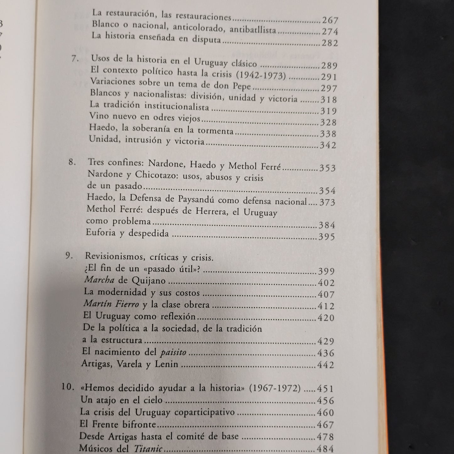 La actualidad del pasado. Usos de la historia en la política de partidos del Uruguay - José Rilla