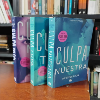 Trilogía Culpables (Culpa mía, Culpa tuya, Culpa nuestra) – Mercedes Ron