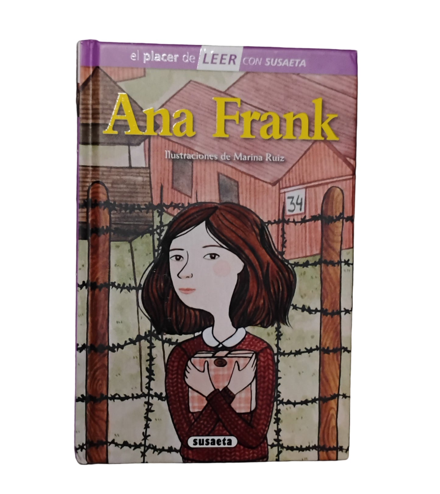 Ana Frank - Ilustraciones de Marina Ruiz