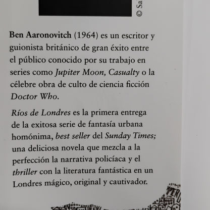 Ríos de Londres - Ben Aaronovitch