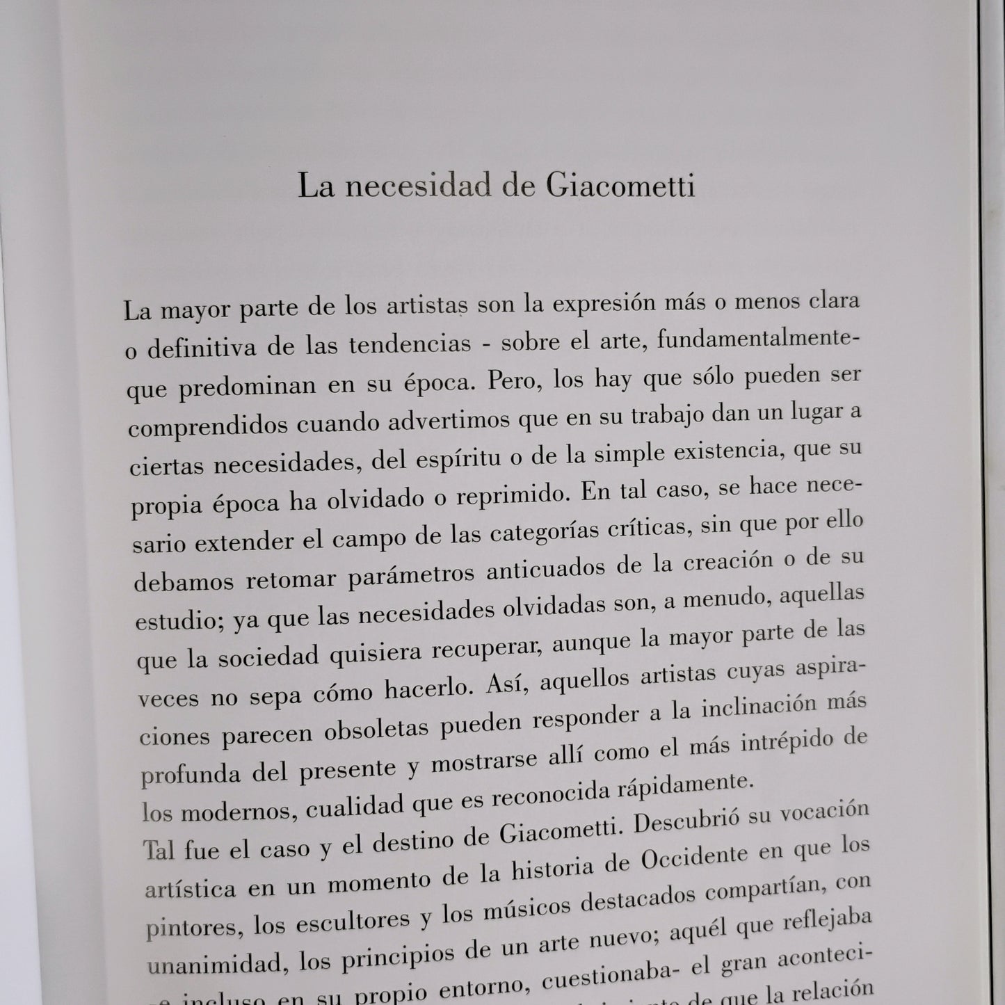 Alberto Giacometti - Yves Bonnefoy