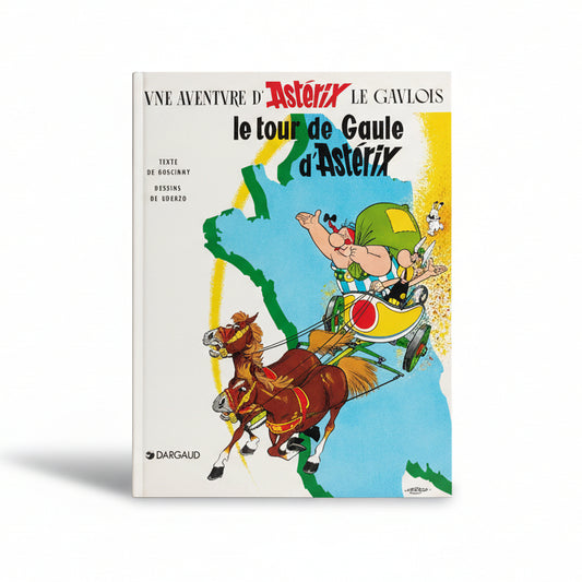Une aventurere d' Astérix le gaulois. Le tour de Gaule d'Asterix