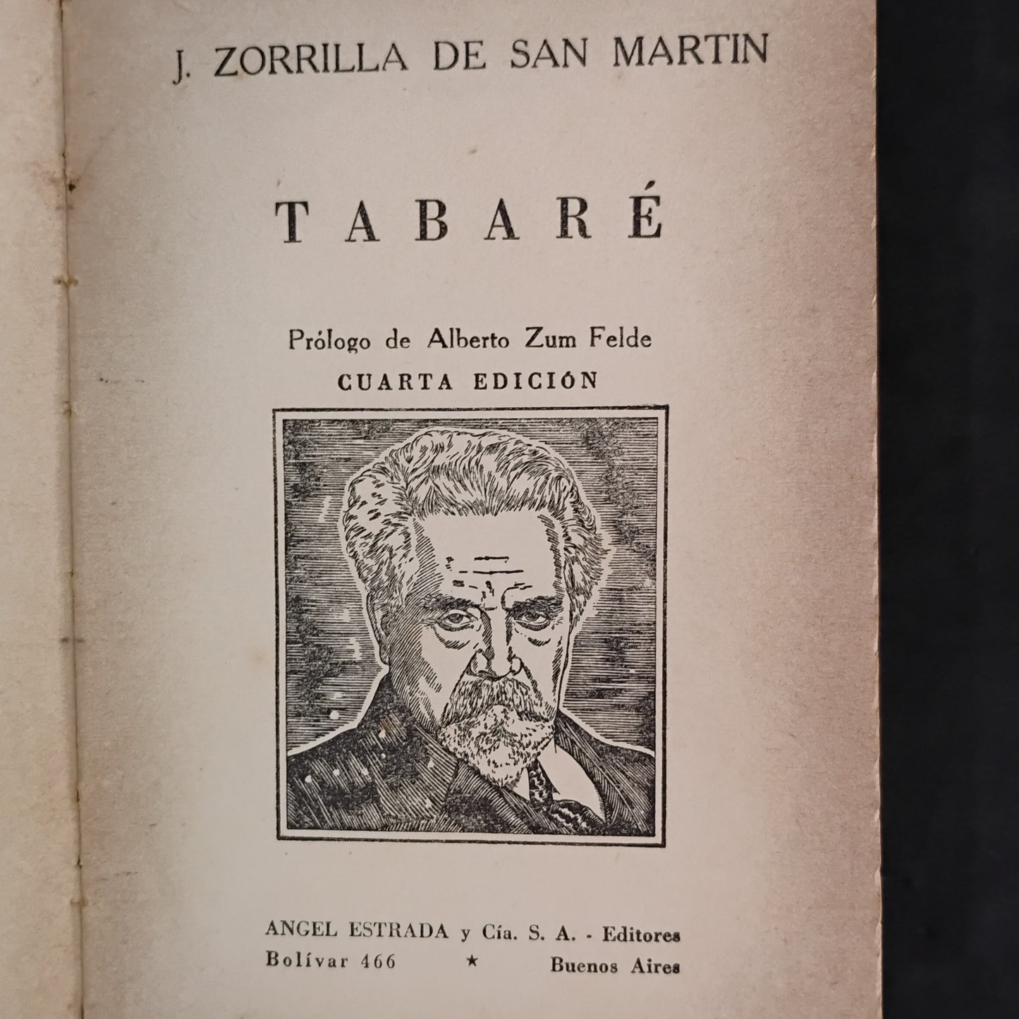 Tabaré - J. Zorrilla de San Martín