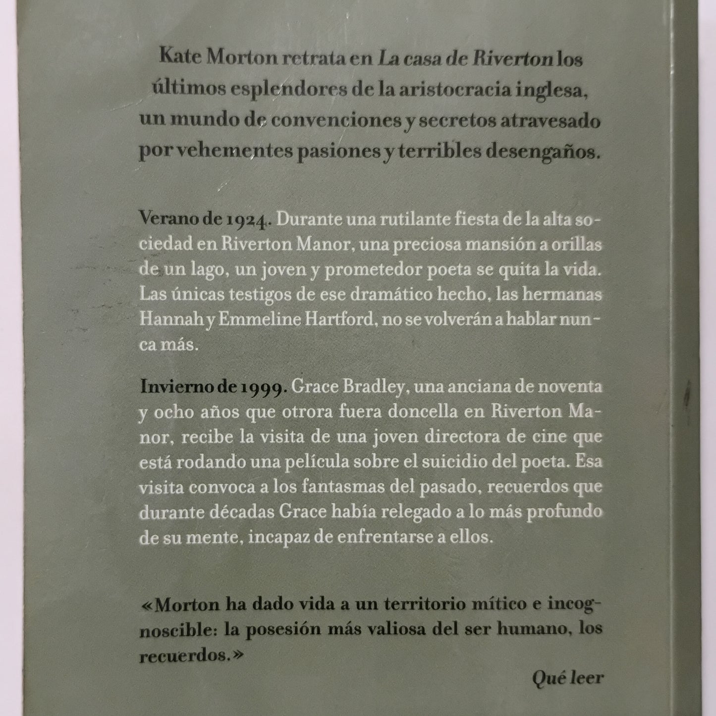 La casa de Riverton - Kate Morton