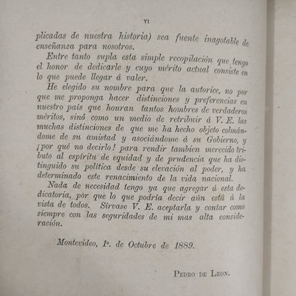 RECOPILACIÓN DE DECRETOS MILITARES (1828–1889) Tomo I - Coronel de Artillería Pedro de León (Compilador)