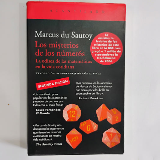 Los misterios de los números. La odisea de las matemáticas en la vida cotidiana. - Marcus du Sautoy