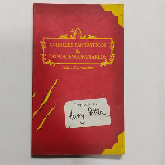 Animales fantásticos y dónde encontrarlos. Newt Scamander - J. K. Rowling