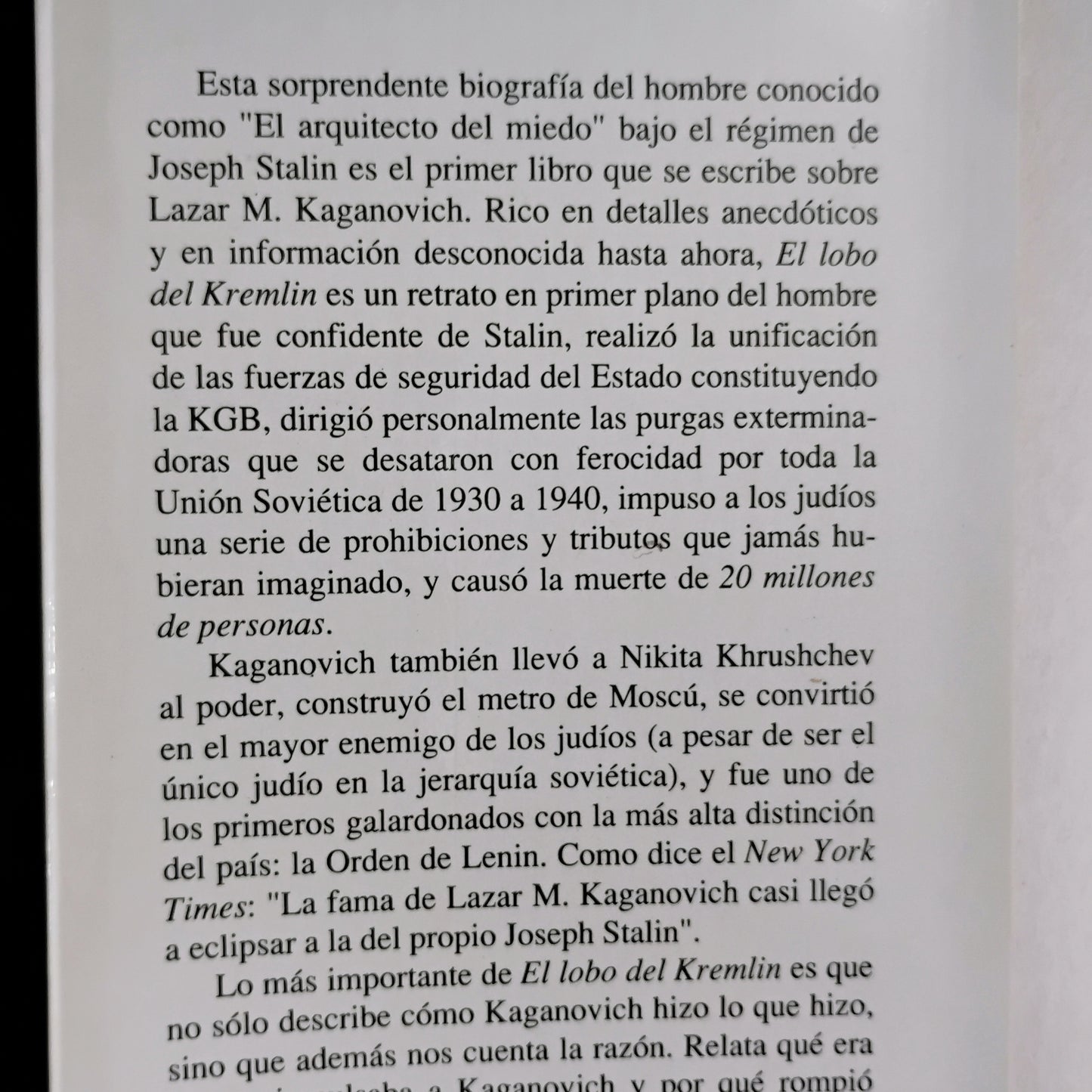EL LOBO DEL KREMLIN - STUART KAHAN