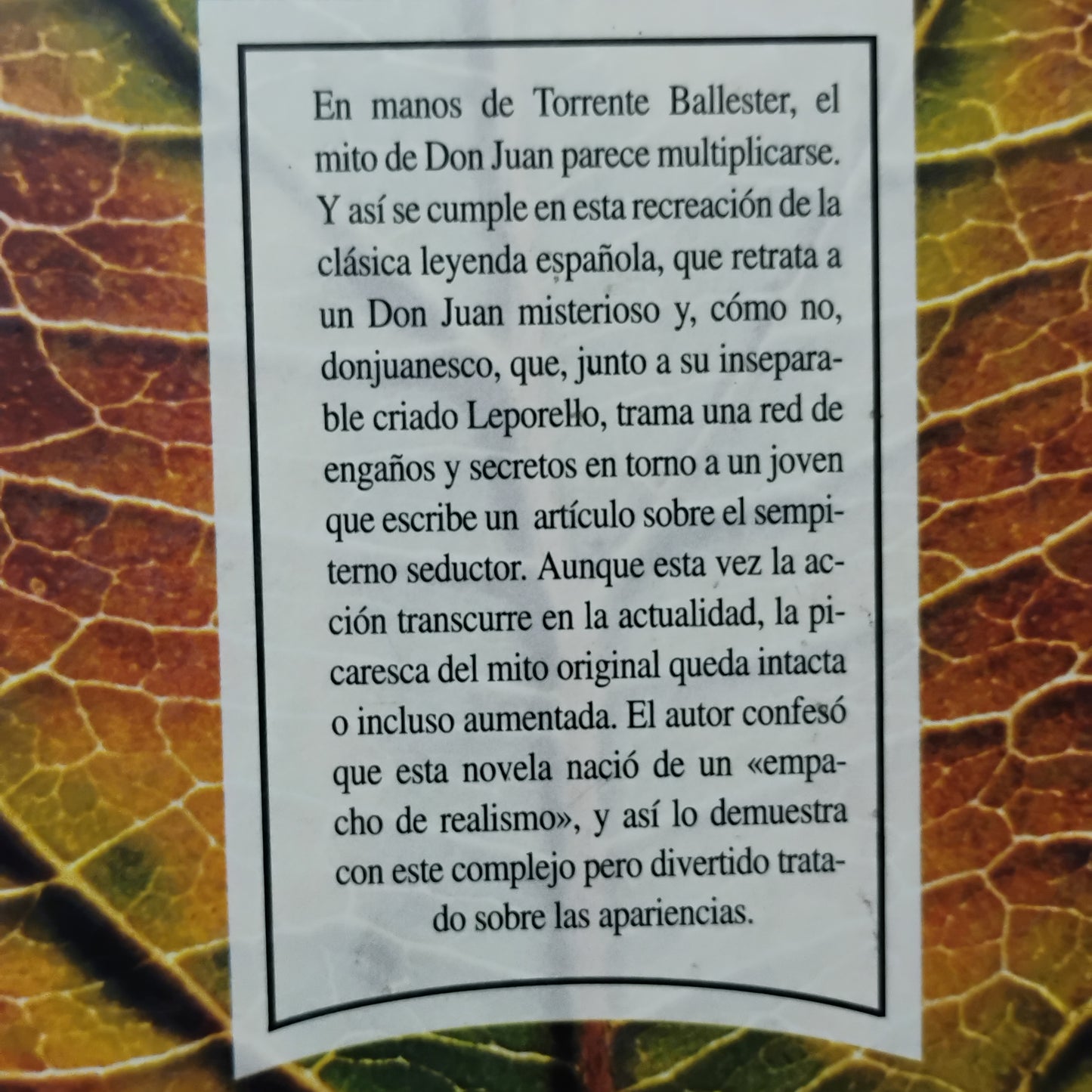 Don Juan - Gonzalo Torrente Ballester
