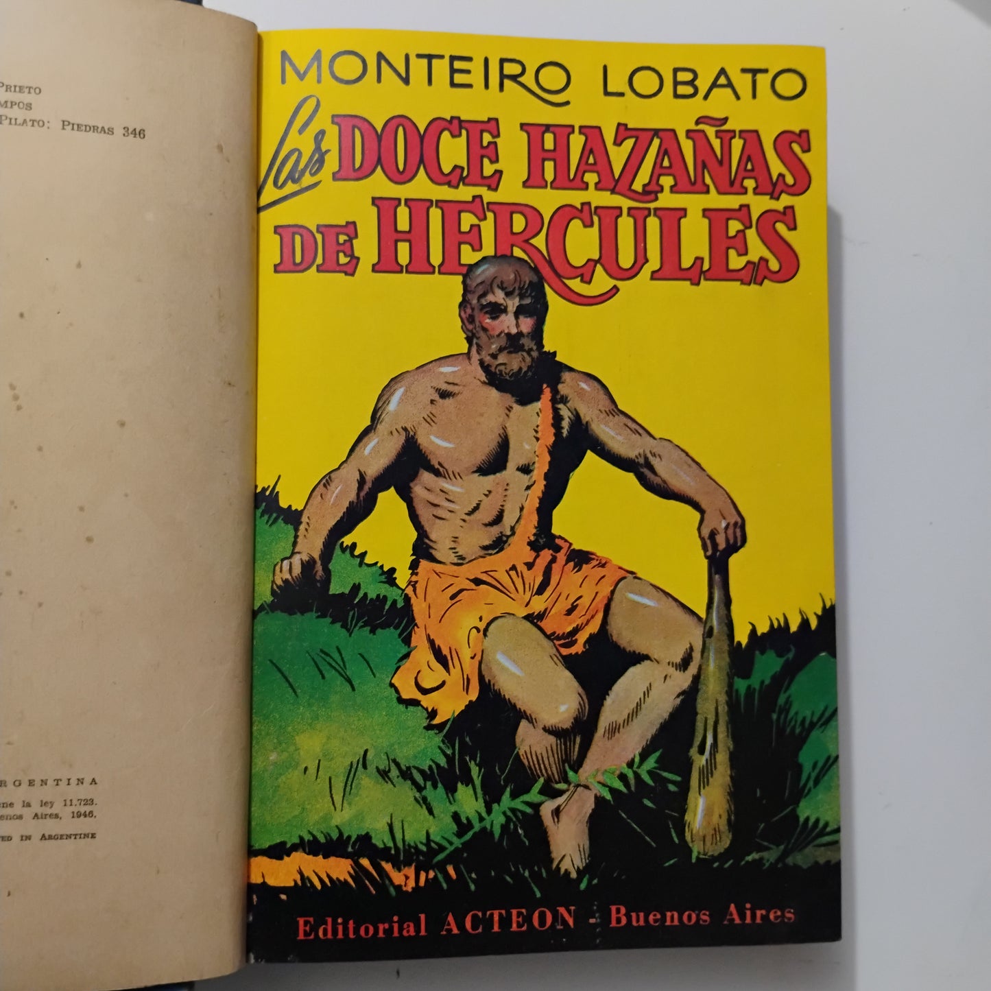 Las DOCE HAZAÑAS DE HÉRCULES - Monteiro Lobato