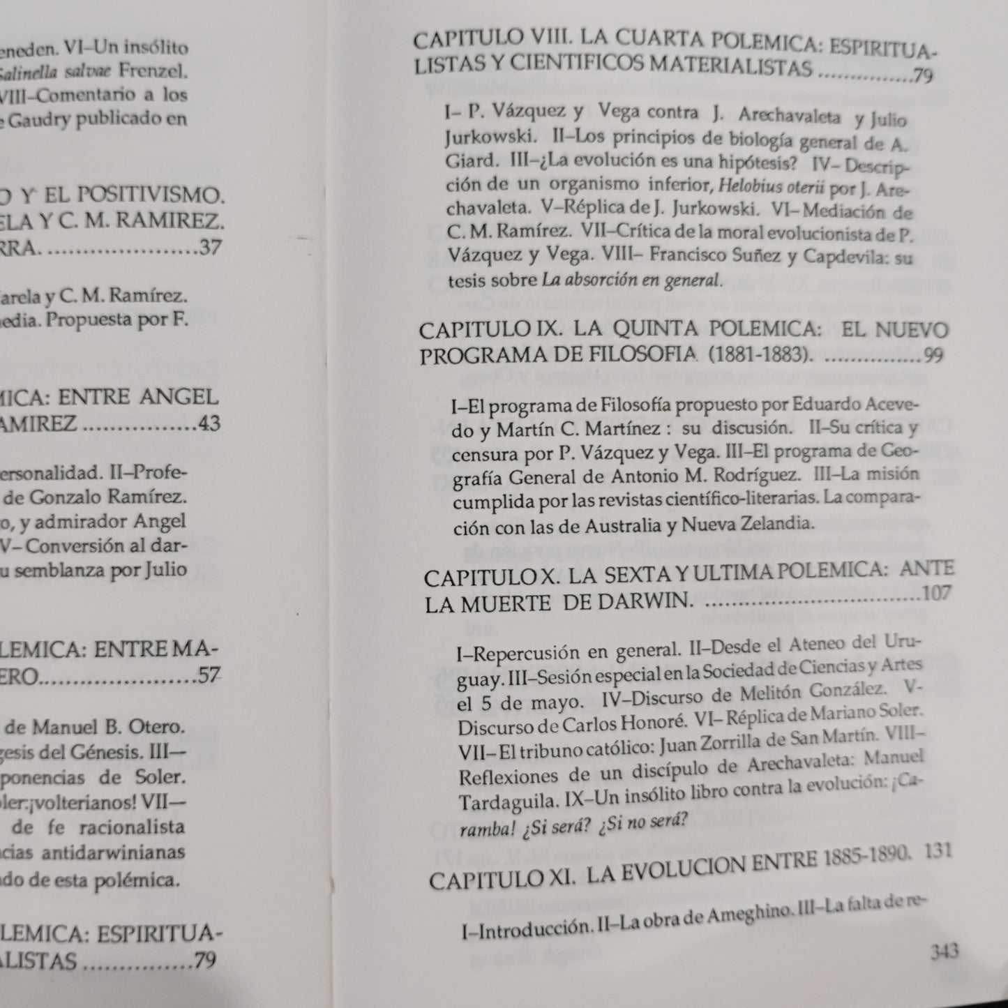 Un siglo de darwinismo. Un ensayo sobre la historia del pensamiento biológico en el Uruguay