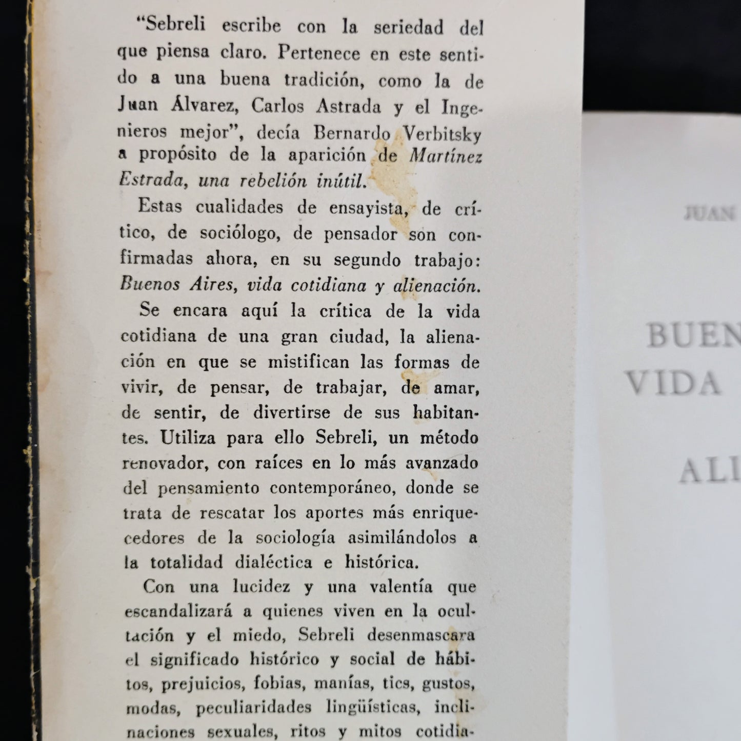 Buenos Aires. Vida cotidiana y alienación - Juan José Sebreli
