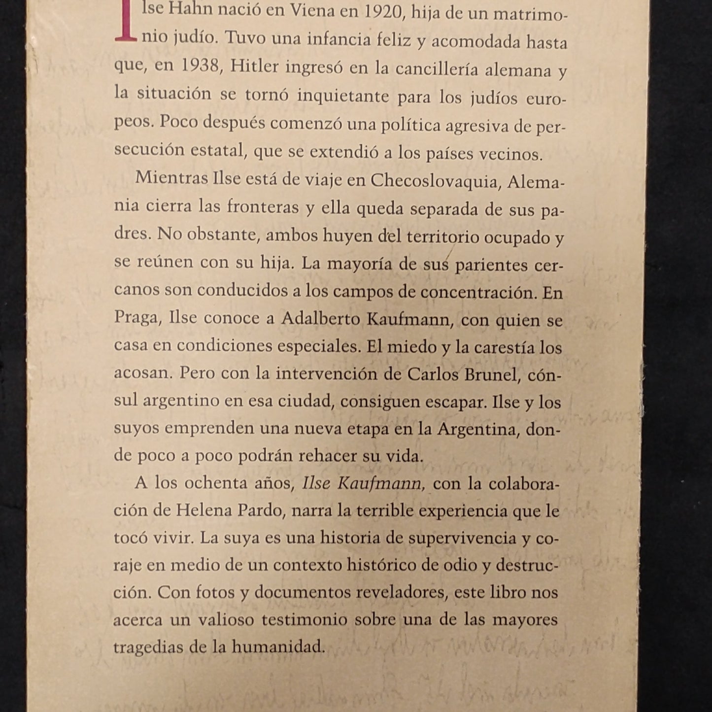 La historia de Ilse - Ilse Kaufmann y Helena Pardo
