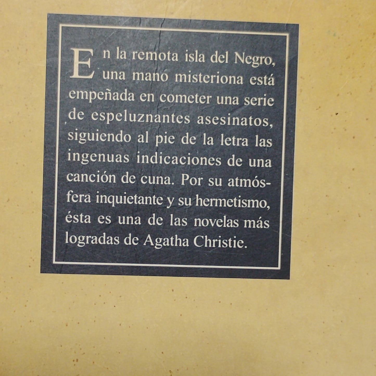Diez negritos - Agatha Christie